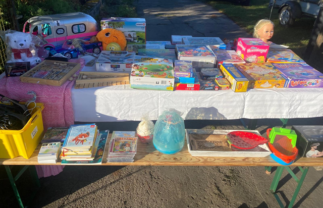 Das war der Flohmarkt im Vogelbeerweg