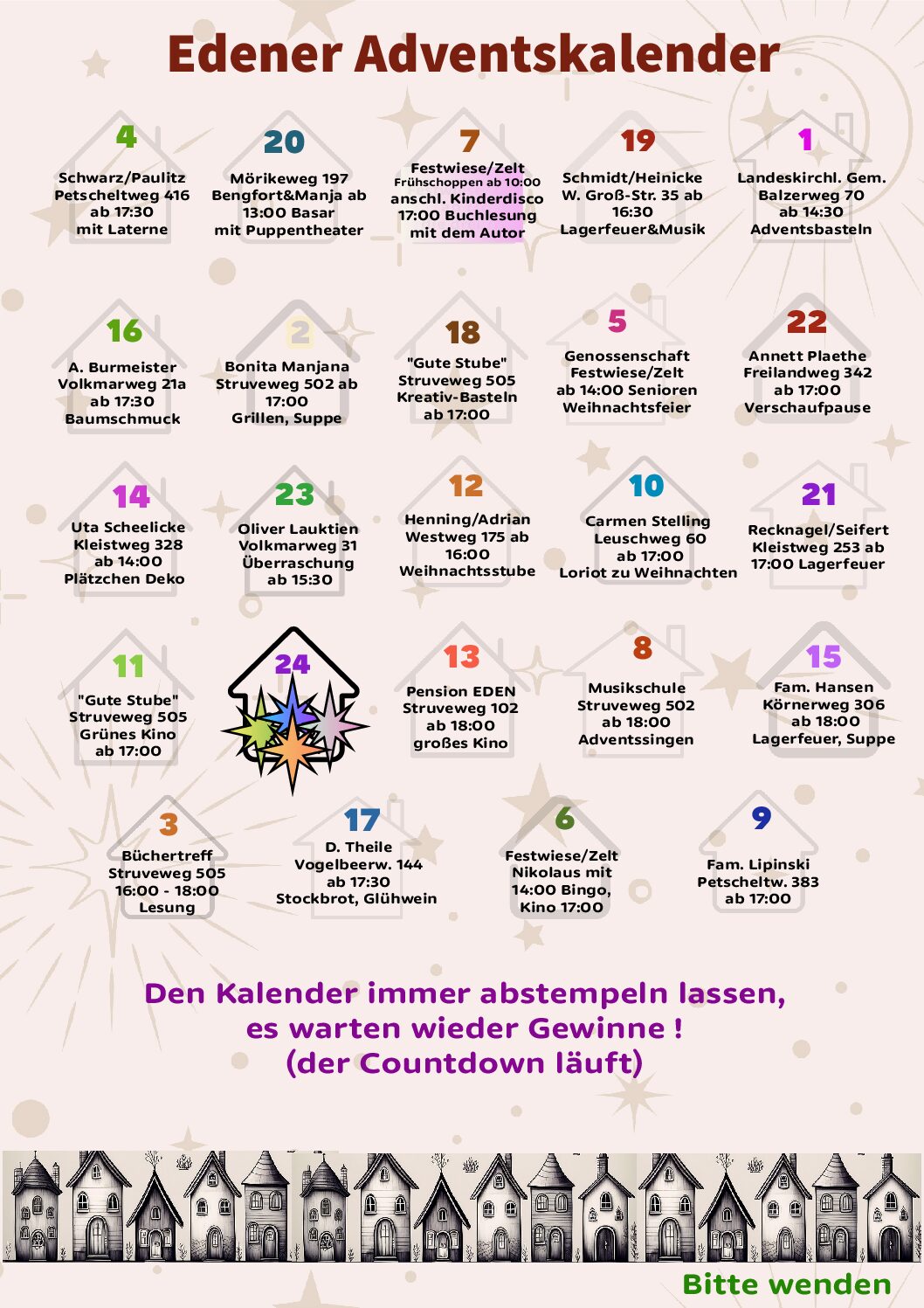 Edener Adventskalender